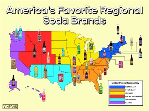 America’s Favorite Regional Soda Brands [MAP] | VinePair