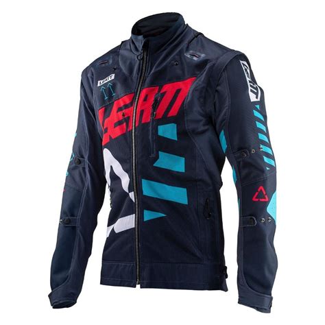 Leatt Fahrerjacke GPX 4 5 X Flow Ink Blau Maciag Offroad