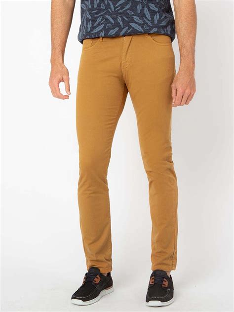 Pantalon Homme Coton Biologique Marron Tbs