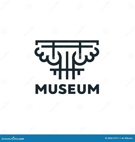 Museum Outline Icon Thin Style Design From City Elements Icons