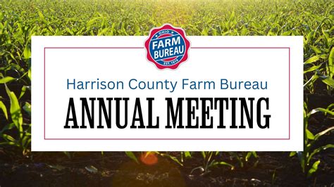 Harrison County Farm Bureau Annual Meeting Ohio Farm Bureau