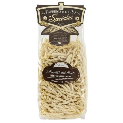 Pâtes de Gragnano I G P Fusilli dei Preti Fabbrica della Pasta 500