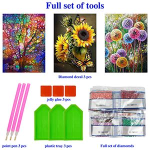 Set Diamond Art Paintings Kits For Adults Aifuda Tree Of Life