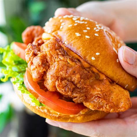 Spicy Buttermilk Fried Chicken Sandwich Cookerru