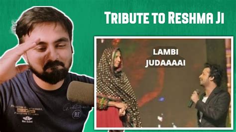 Atif Aslam And Shehzad Roy Pays Tribute To Reshma Ji Lambi Judai