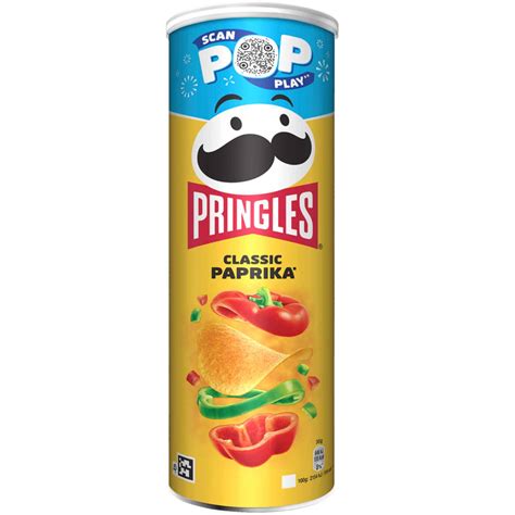 Pringles Classic Paprika 165g Online Kaufen Im World Of Sweets Shop