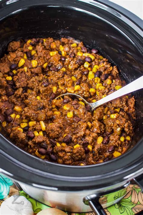 Easy Crockpot Black Bean Chili So Easy To Make Our Zesty Life