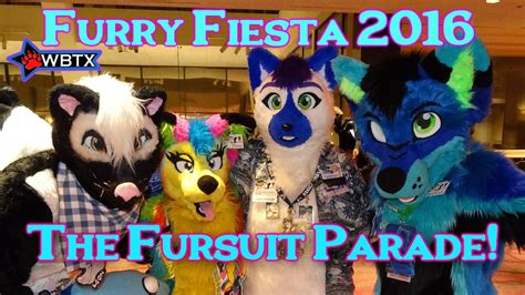 Tff Texas Furry Fiesta 2016 The Fursuit Parade Youtube