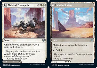 1x Makindi Stampede Makindi Mesas Zendikar Rising Near Mint