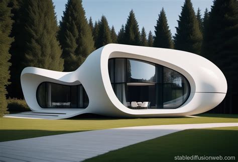 Zaha Hadid Design Influence Prompts Stable Diffusion Online