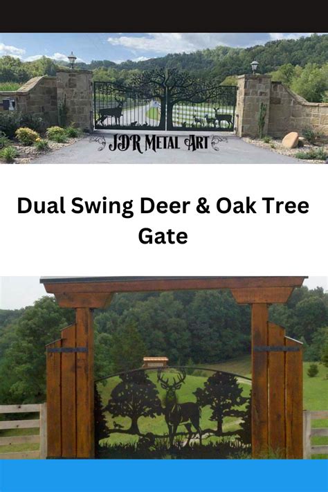 Custom driveway gates by jdr metal art – Artofit