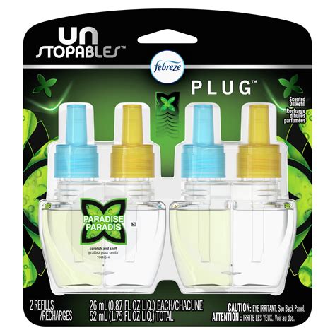 Febreze Unstoppables Plug Odor Eliminating Air Freshener Refill