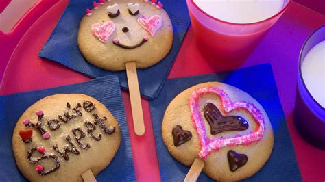 Valentine Sugar Cookie Pops Recipe Recipes