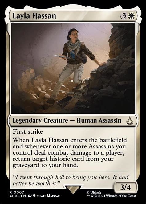 Layla Hassan | Universes Beyond: Assassin's Creed Foil | Card Kingdom