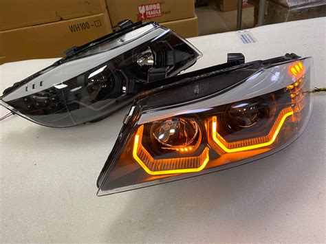 For Bmw E90 330i 320i 318i Led Angel Eyes Headlight Jyv2 Buy For Bmw E90 318i 320i 325i