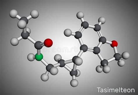 Molécule De Tasimelteon C est Un Médicament Contre Le Trouble Du