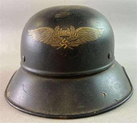 Ww2 German Fuerwehr Fire Police Double Decal Helmet Matthew Bullock