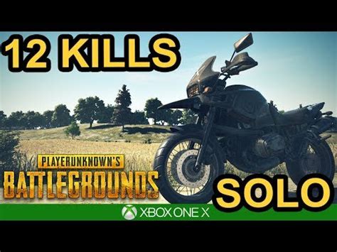 12 KILL SOLO WIN PUBG Xbox One X YouTube