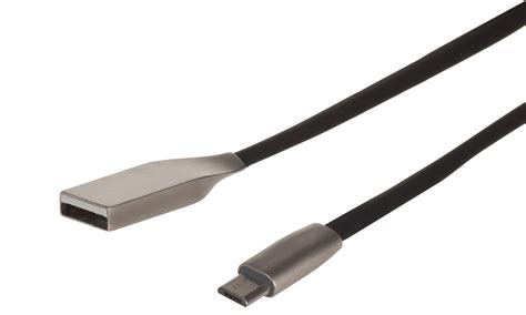 ŁADOWARKA KABEL MICRO USB PŁASKI 1M NIEPLĄCZĄCY 6659802493