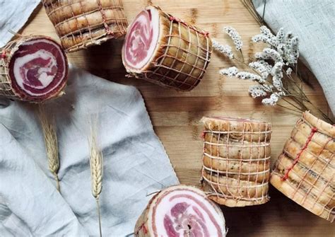 Rolled Pancetta Cured Meats Online Shipping In 48h Salumi