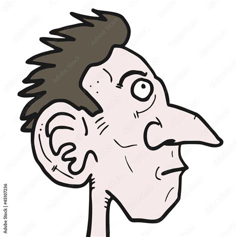 Ugly man draw Stock Vector | Adobe Stock