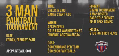 Phoenix Paintball Tournaments & Events