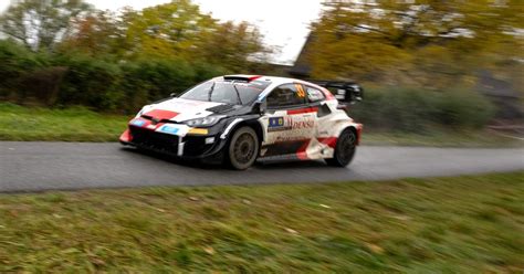 Wrc Sortie De Route Pour Elfyn Evans Au Rallye Deurope Centrale