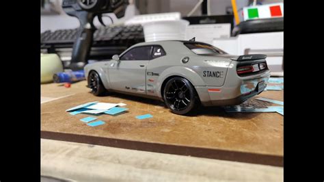 Kyosho Mini Z Awd Dodge Challenger Srt Hellcat Redeye Gray Ma S