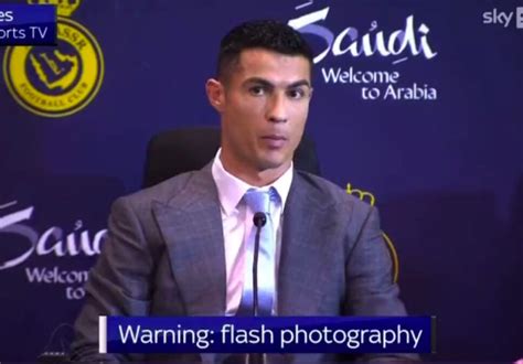 Video Moment Cristiano Ronaldo Forgets New Country Club Name Says