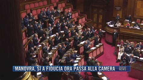 Breaking News delle 21 30 Manovra sì a fiducia ora passa alla Camera