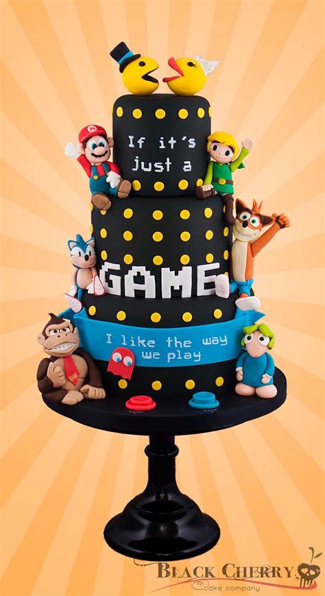 Gaming Wedding Cake Decorated Cake By Little Cherry Cakesdecor