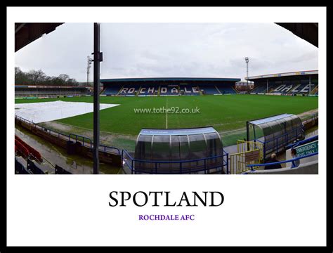 Rochdale AFC | Spotland | Football League Ground Guide