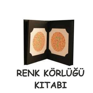 Renk Körlüğü Test Kitabı 38 Plates Çağrı Medikal