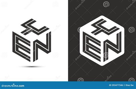 Yen Letter Logo Design With Illustrator Cube Logo Vector Logo Modern