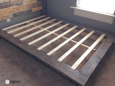 Easy DIY Platform Bed - Shanty 2 Chic