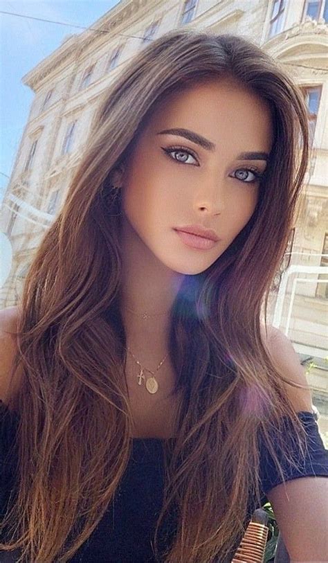 Pin By Michel Branenburg On ️ Beautiful Girls ️ Brunette Beauty