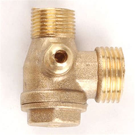 Suyin Port Brass Male Threaded Air Compressor Check Valve Central