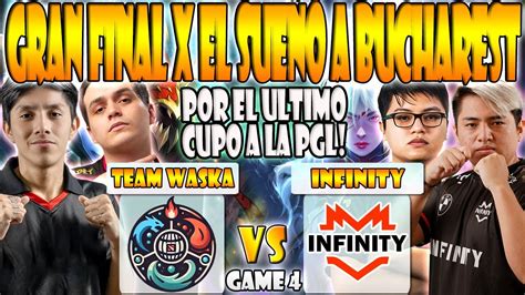 Team Waska Vs Infinity Bo Game Gran Final Parker Matthew Vs Mnz