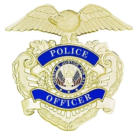 POLICE OFFICER Hat Badge - Guy's Uniforms