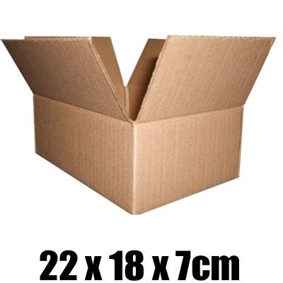 Embalagem Caixa Correio Sedex Encomenda PAC 22x18x07cm 1 Unidade