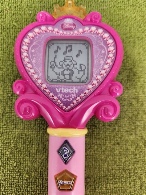 Vtech Disney Princess Pink Magic Wand Game Learning System Ebay