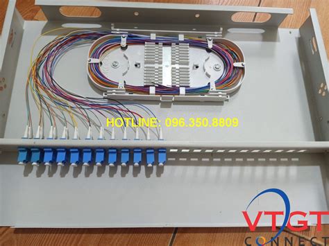 Hộp phối quan ODF 12Fo 24 Fo chuẩn LC duplex FS FIBER