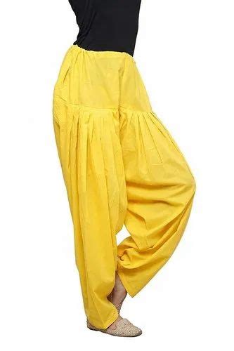 Stitched Multicolor Women Cotton Viscose Patiala Salwar Only Waist