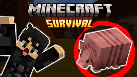 El Armadillo El Nuevo Mob Minecraft Survival 17 Youtube