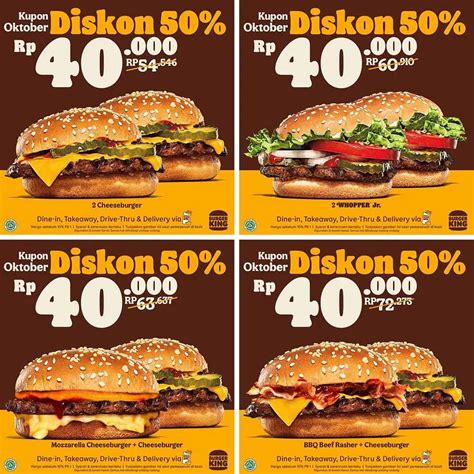 Kupon Burger King Promo Oktober Disqonin