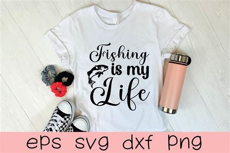 Fishing Is My Life Graphic By Craftstore Creative Fabrica