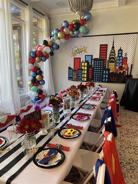 Superhero Birthday Party — Just Gathered by Jacqueline Dean