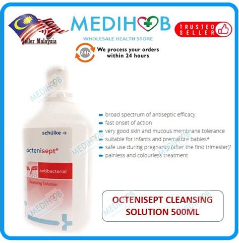 Octenisept Antbacterial Solution 500ml Exp 31 7 2026 Lazada