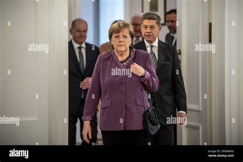 Berlin Germany Th Apr Angela Merkel Cdu Former German