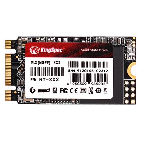 256 ГБ Внутренний SSD диск KingSpec NT 256 M 2 SATA NGFF 2242 NT 256 M